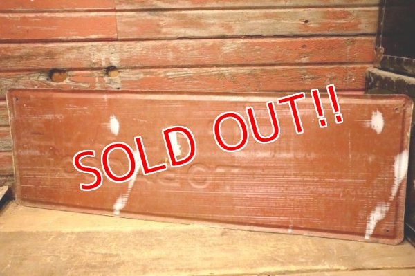 画像11: dp-240101-02 HI-PLANE TOBACCO / 1940's-1950's Metal Sign