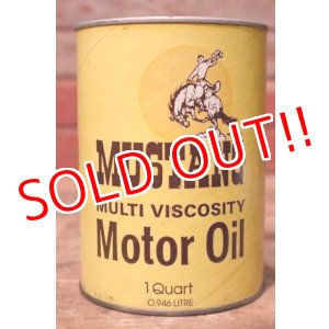 画像: dp-231012-48 MUSTANG / MULTI VISCOSITY U.S. ONE QUART MOTOR OIL CAN