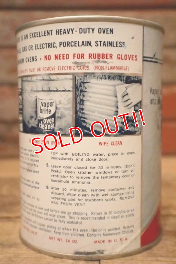 画像4: dp-231012-63 COPPER BRITE INC. 1960's vaper brite oven cleaner Can