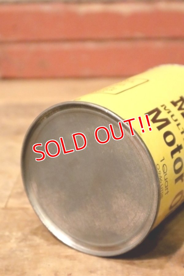 画像7: dp-231012-48 MUSTANG / MULTI VISCOSITY U.S. ONE QUART MOTOR OIL CAN