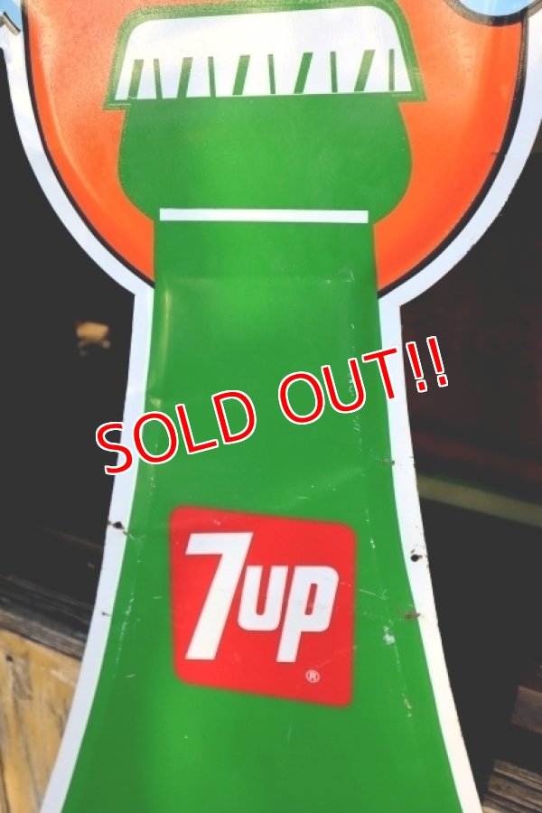 画像5: dp-231206-02 7up / Peter Max "THE UNCOLA" 1969 Metal Sign