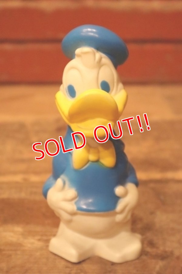 画像1: ct-231206-04 Donald Duck / 1960's-1970's Rubber Doll (Made in England)