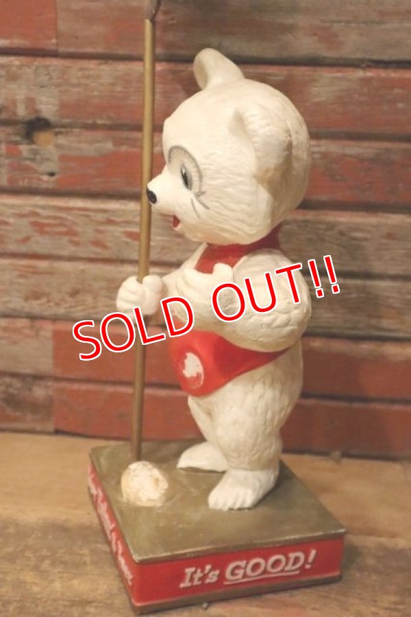 画像8: ct-231206-22 Fehr’s Beer / Fehr’s Bear 1950's Advertising Display