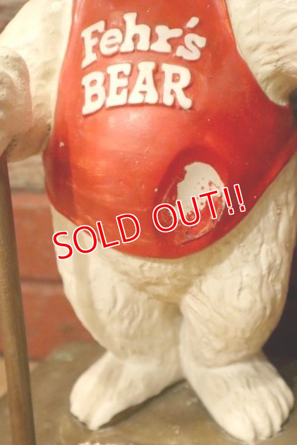 画像5: ct-231206-22 Fehr’s Beer / Fehr’s Bear 1950's Advertising Display