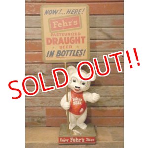 画像: ct-231206-22 Fehr’s Beer / Fehr’s Bear 1950's Advertising Display