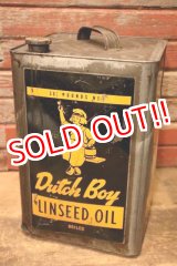 画像: dp-240101-36 Dutch Boy / 1960's 38 POUNDS 3/4 LINSEED OIL CAN