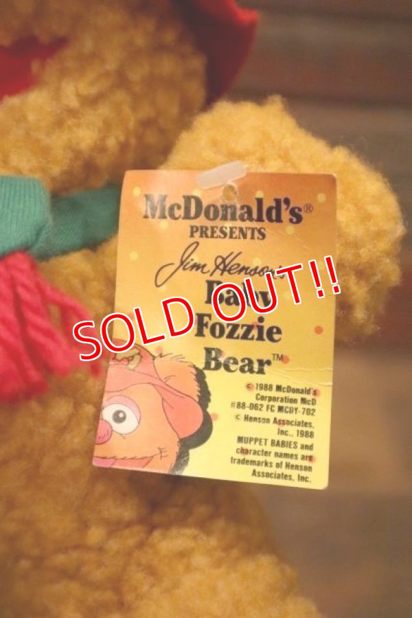 画像5: ct-240101-03 Baby Fozzie Bear / McDonald's 1988 Plush Doll