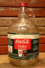 画像: dp-240101-09 Coca-Cola / 1960's Gallon Soda Fountain Syrup Jug Bottle (B)