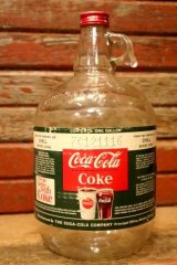画像: dp-240101-11 Coca-Cola / 1960's Gallon Soda Fountain Syrup Jug Bottle (D)