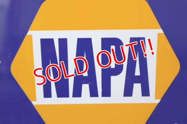 画像2: dp-240101-44 NAPA 1986 W-side Metal Sign