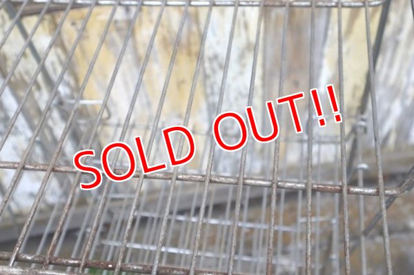 画像4: dp-240101-48 REAL-KILL Vintage Wire Shelf Display Rack