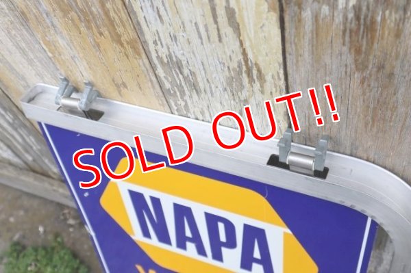 画像6: dp-240101-44 NAPA 1986 W-side Metal Sign