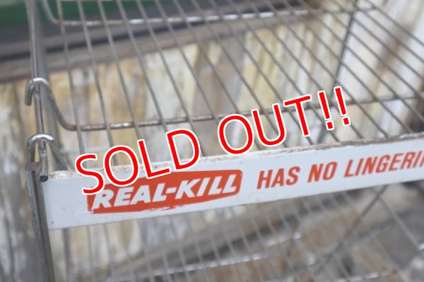 画像3: dp-240101-48 REAL-KILL Vintage Wire Shelf Display Rack