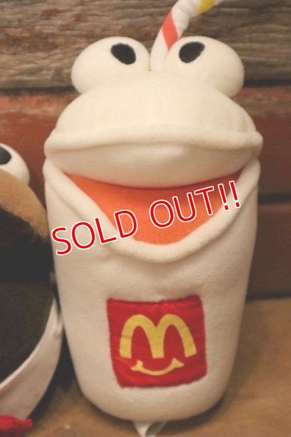 画像4: ct-240101-08 McDonald's / 1997 Hamburger, Milkshake and French Fries Bean Bag Plush Doll