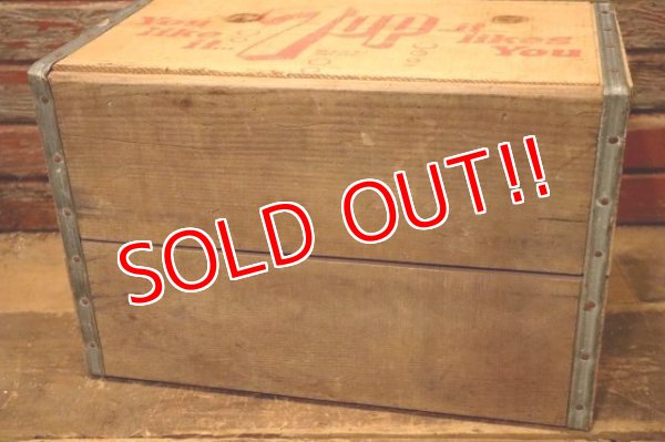 画像8: dp-240214-13 7up / 1970's Wood Box