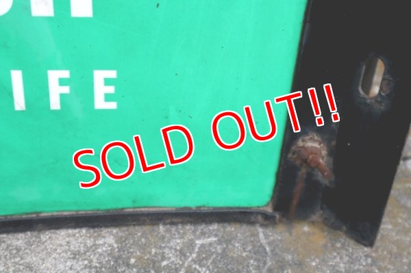 画像7: dp-240101-20 QUAKER STATE MOTOR OIL / Late 1980's-1990's W-side Metal Sign