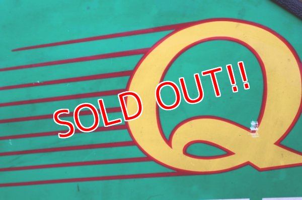 画像2: dp-240101-20 QUAKER STATE MOTOR OIL / Late 1980's-1990's W-side Metal Sign