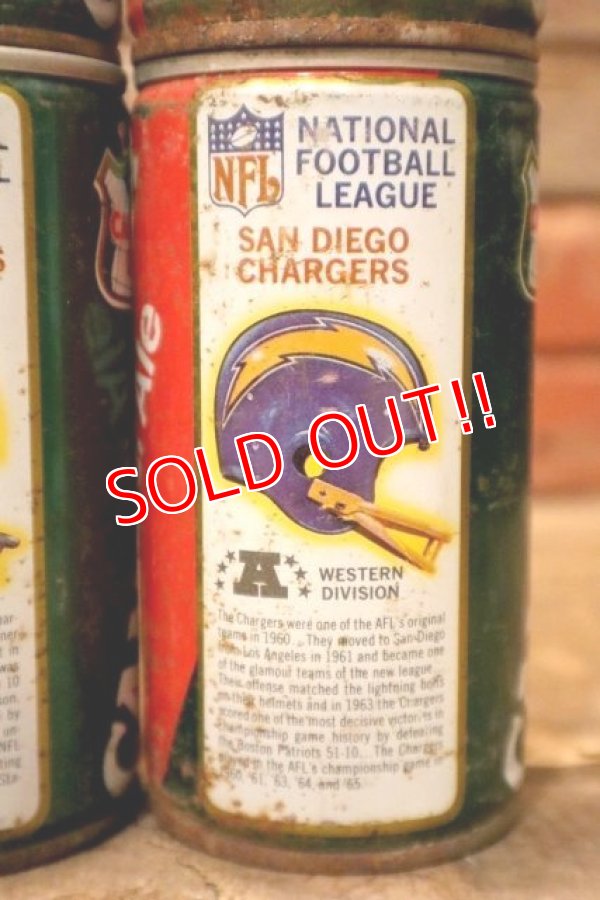 画像7: ct-240101-63 CANADA DRY Ginger Ale / 1970's NFL Team Can Set of 6