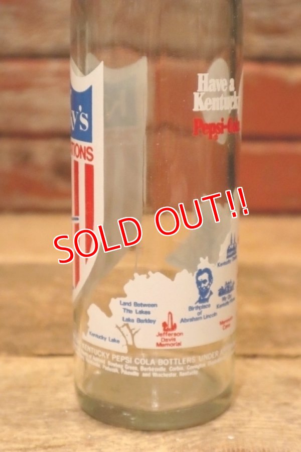 画像5: dp-240214-11 PEPSI COLA / Kentucky's '74-'76 Celebrations 16 FL.OZ. Bottle
