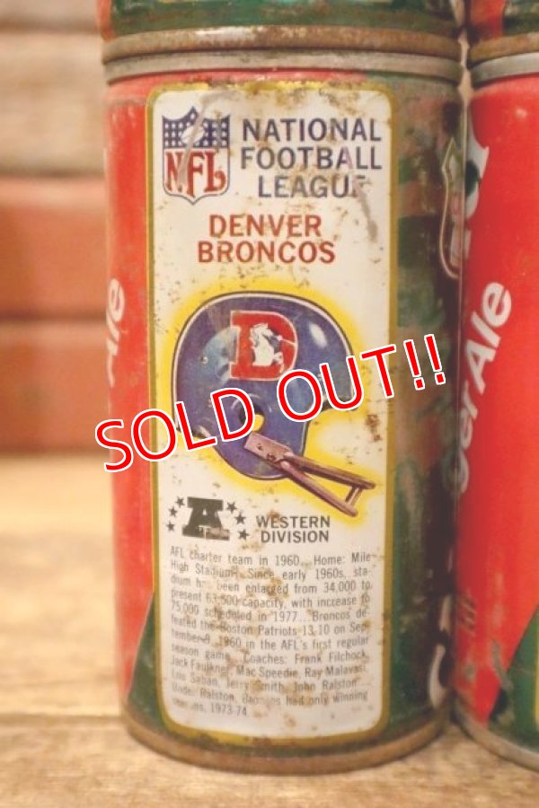 画像5: ct-240101-63 CANADA DRY Ginger Ale / 1970's NFL Team Can Set of 6