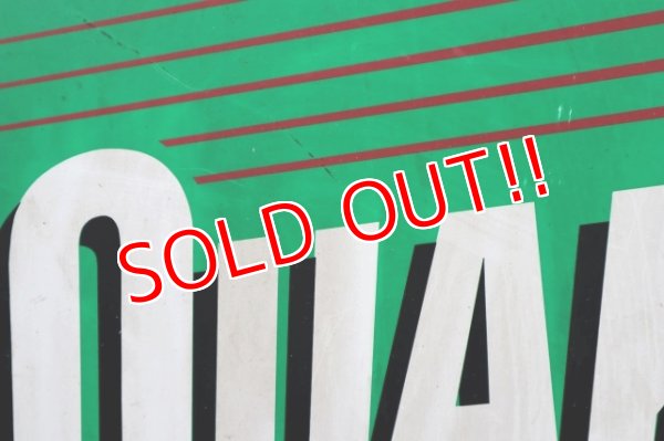 画像11: dp-240101-20 QUAKER STATE MOTOR OIL / Late 1980's-1990's W-side Metal Sign