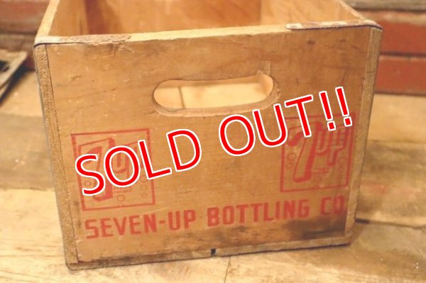 画像5: dp-240214-13 7up / 1970's Wood Box