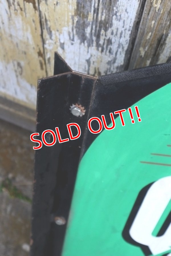 画像15: dp-240101-20 QUAKER STATE MOTOR OIL / Late 1980's-1990's W-side Metal Sign