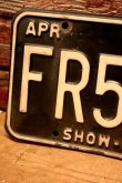 画像2: dp-201101-27 License Plate 1980's MISSOURI "FR5 616"