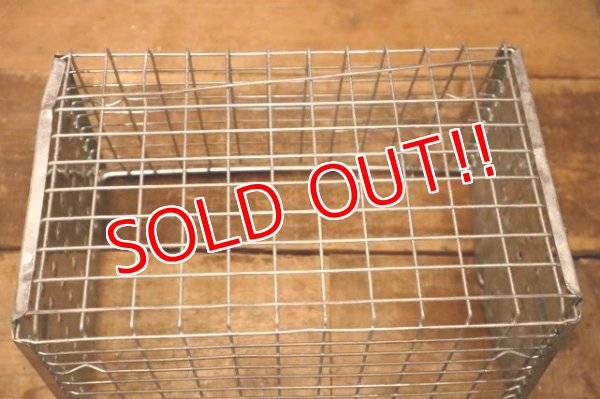 画像10: dp-240214-14 THE WASHBURN COMPANY / Vintage Wire Basket "384"