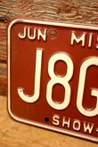 画像2: dp-201101-27 License Plate 1980's MISSOURI "J8G-836"