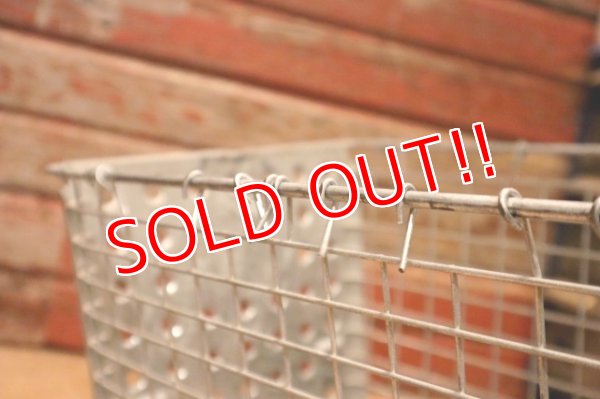 画像5: dp-240214-14 THE WASHBURN COMPANY / Vintage Wire Basket "384"