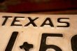 画像6: dp-201101-27 License Plate 1980's TEXAS "ZAJ-594"