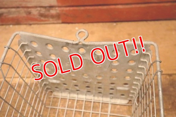 画像9: dp-240214-14 THE WASHBURN COMPANY / Vintage Wire Basket "384"