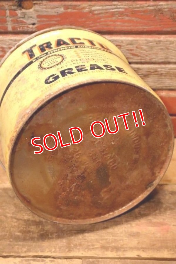 画像10: dp-240101-52 TRACTO / 1960's 25 POUNDS GREASE CAN