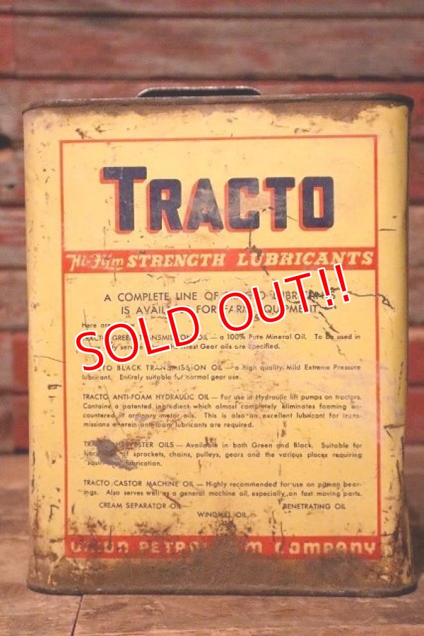 画像5: dp-230901-60 TRACTO / 2 U.S.GALLONS MOTOR OIL CAN