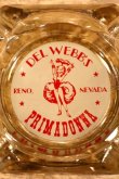 画像1: dp-240124-20 DELL WEBB'S PRIMADONNA / Vintage Glass Ashtray