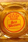 画像1: dp-240214-22 Best Western / Vintage Glass Ashtray