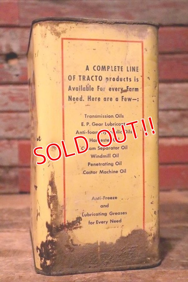 画像3: dp-230901-60 TRACTO / 2 U.S.GALLONS MOTOR OIL CAN