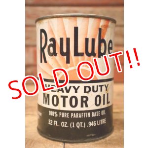 画像: dp-231012-72 Ray Lube / U.S. One Quart HEAVY DUTY MOTOR OIL CAN