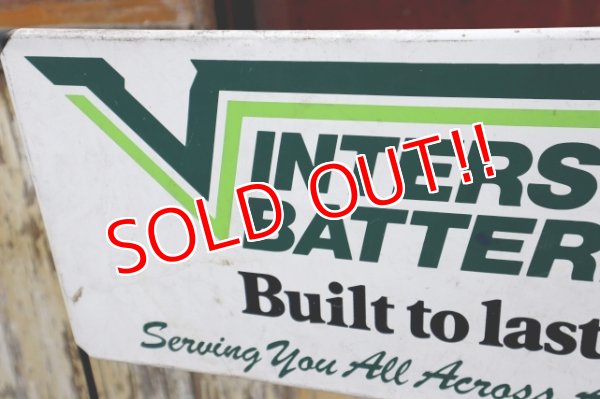 画像2: dp-240101-18 INTERSATTE BATTERIES / 〜1980's Metal Wire Rack