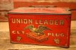 画像1: dp-240214-08 UNION LEADER CUT PLUG / 1930's〜1940's Tin Box