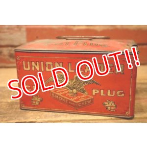 画像: dp-240214-08 UNION LEADER CUT PLUG / 1930's〜1940's Tin Box