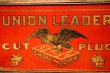 画像2: dp-240214-08 UNION LEADER CUT PLUG / 1930's〜1940's Tin Box