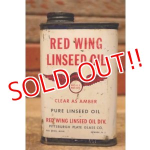 画像: dp-240207-01 RED WING / 1950's LINSEED OIL 1 PINT CAN