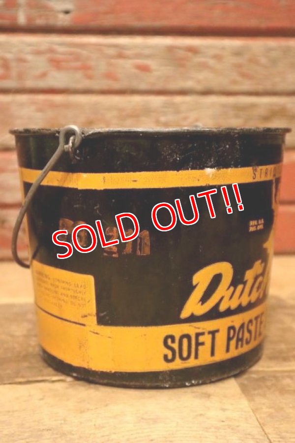画像5: dp-240214-05 Dutch Boy/ 1950's-1960's SOFT PASTE WHITE LEAD 25 LBS. NET Bucket