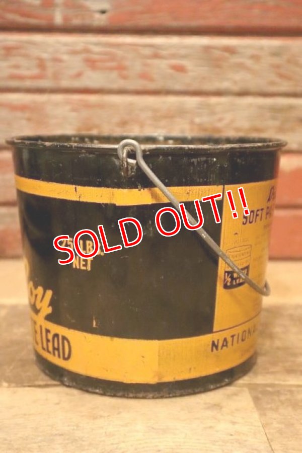 画像4: dp-240214-05 Dutch Boy/ 1950's-1960's SOFT PASTE WHITE LEAD 25 LBS. NET Bucket