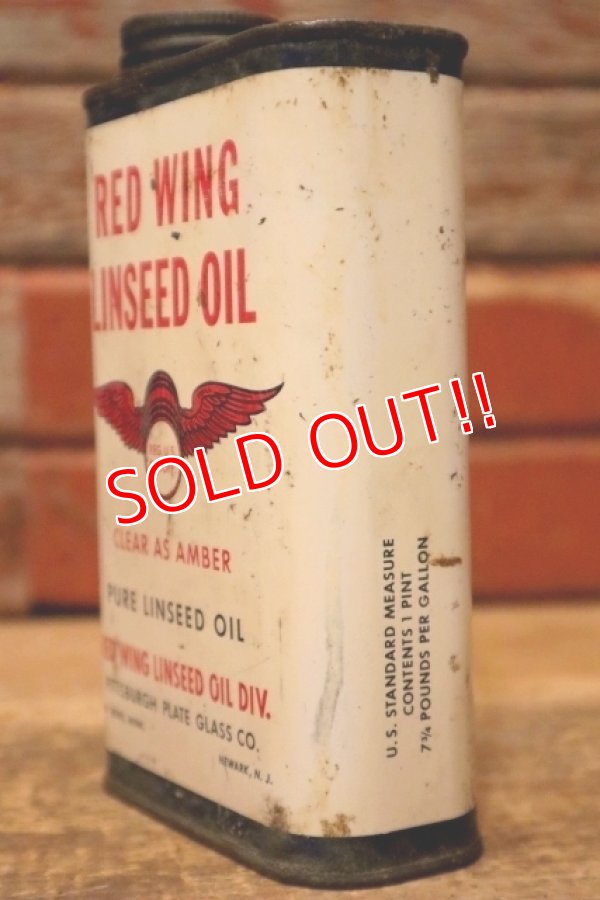 画像5: dp-240207-01 RED WING / 1950's LINSEED OIL 1 PINT CAN