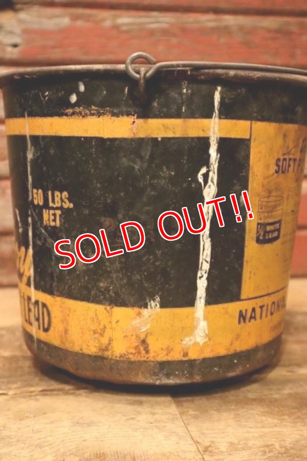 画像4: dp-240214-06 Dutch Boy/ 1950's-1960's SOFT PASTE WHITE LEAD 50 LBS. NET Bucket