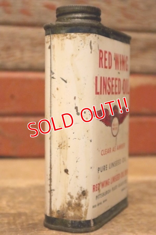 画像6: dp-240207-01 RED WING / 1950's LINSEED OIL 1 PINT CAN