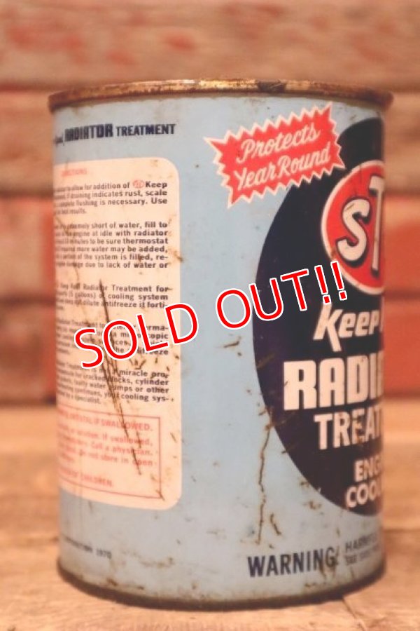 画像3: dp-240207-20 STP / 1970's RADIATOR TREATMENT One U.S. Quart Can
